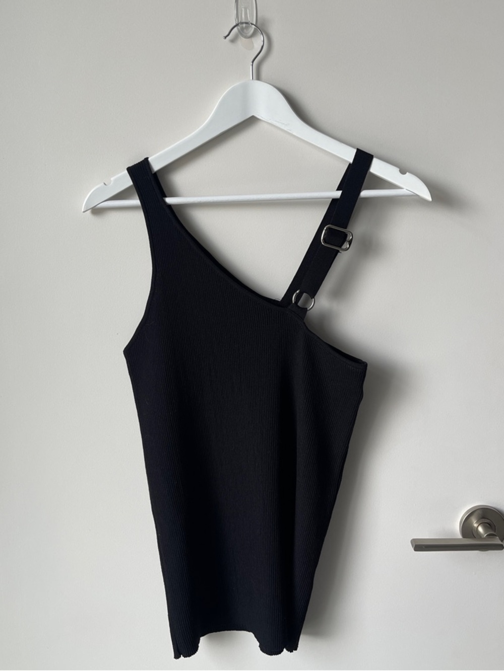 Asymmetric Knit Tank